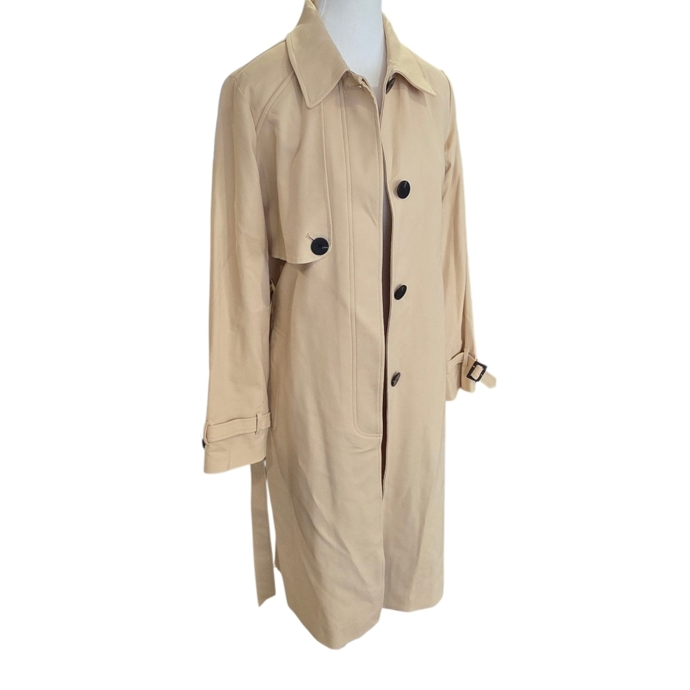 NWT Vince Camuto Tan Trench Coat Jacket Size XS - Picture 5 of 8